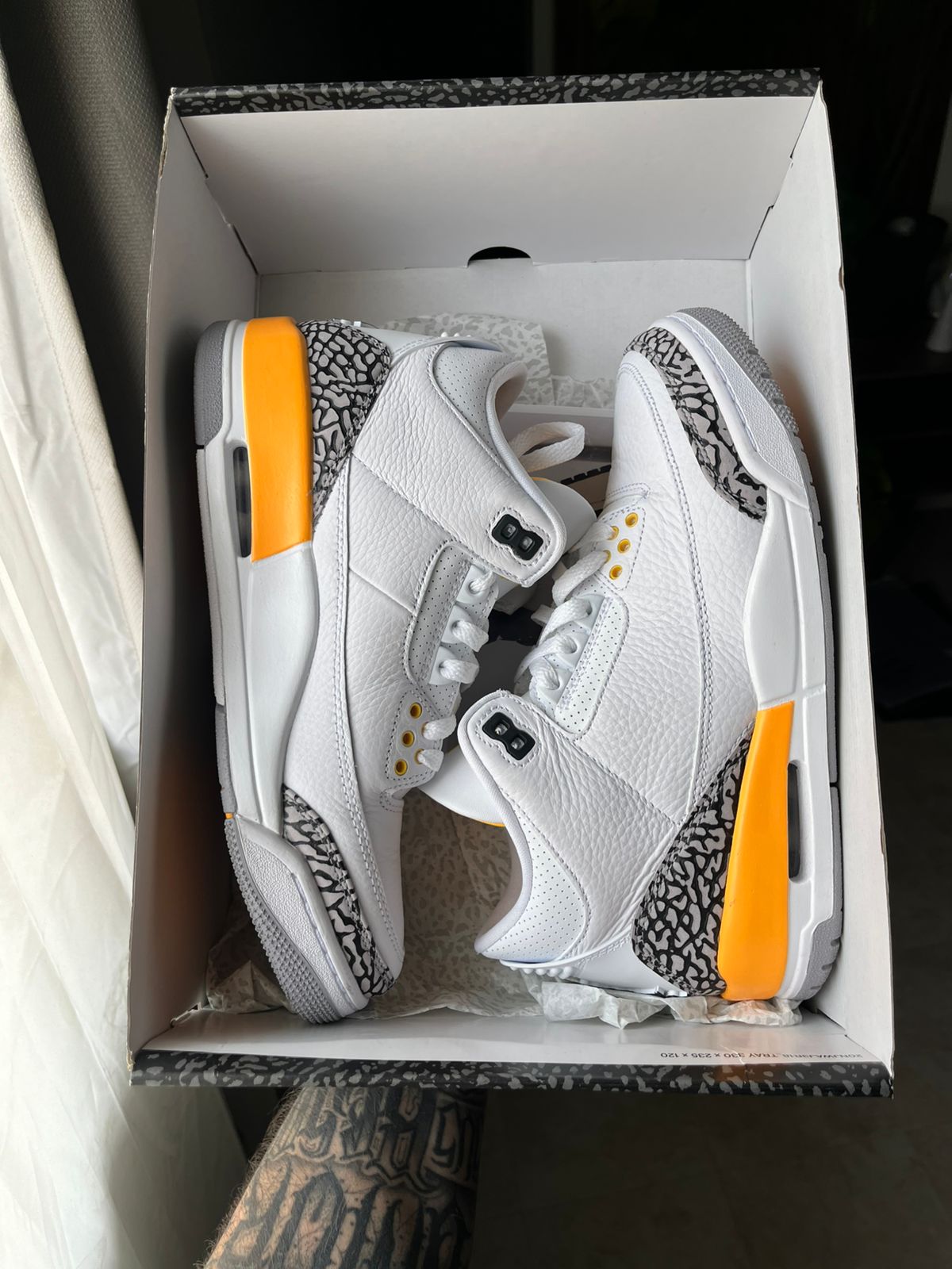 Jordan 3 Laser Orange