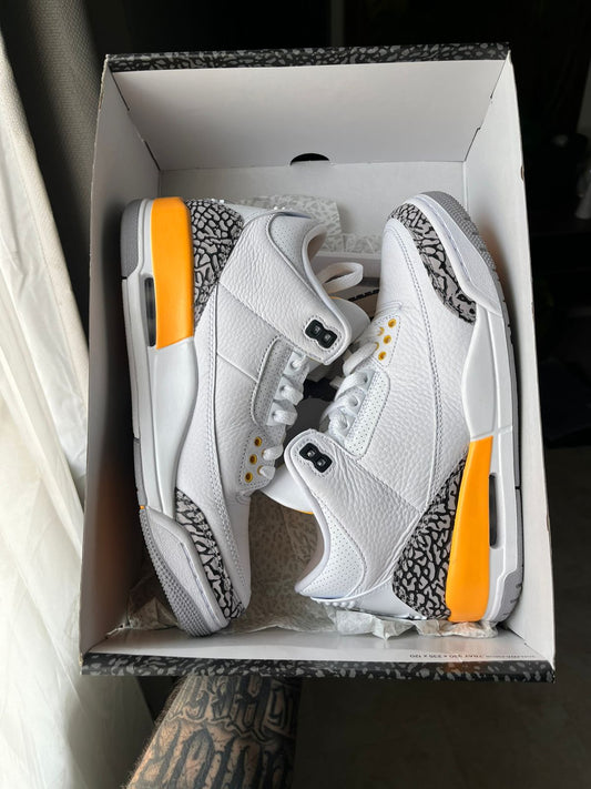 Jordan 3 Laser Orange
